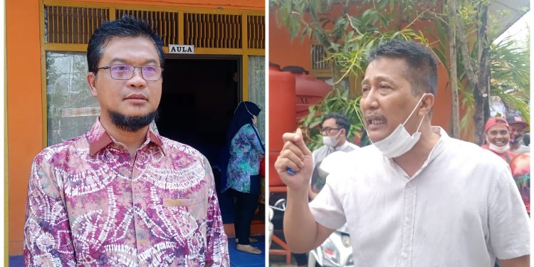 Anggota DPRD Banjarmasin dapil Banjarmasin Utara Zainal Hakim dan Bambang Yanto Permono.