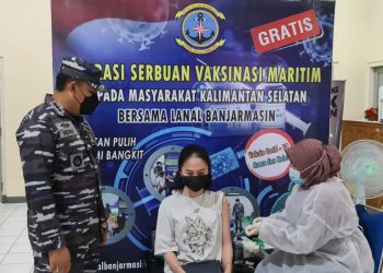 Lanal Banjarmasin Kebut Serbuan Vaksinasi