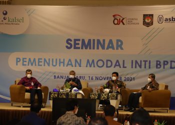 Samakan Persepsi Pemenuhan Modal Inti, Bank Kalsel Gelar Seminar Hadirkan Seluruh Pemegang Saham