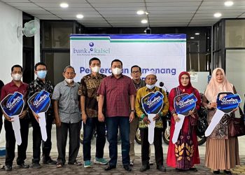 Dapat Undian Sepeda Motor dari Simpeda KPE Bank Kalsel, Lihat yang Dilakukan ASN Ini