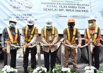 Gubernur Kalsel Lepas Pengiriman Ekspor Pertanian Sebesar Rp 10,5 Triliun