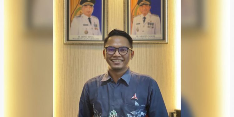 M Syahreza, salah satu kandidat ketua DPC Partai Demokrat Banjarmasin.