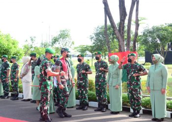 Kunjungan ke Mako Rindam Banjarbaru, Pangdam VI/Mulawarman Beri Pengarahan Prajurit