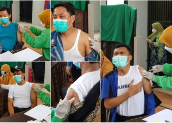 Kanwil Kemenkumham Kalsel Gelar Vaksinasi Booster