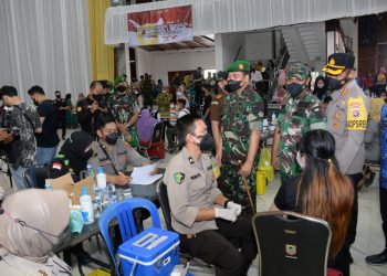 Korem 101/Antasari Percepat Vaksinasi di Kalsel