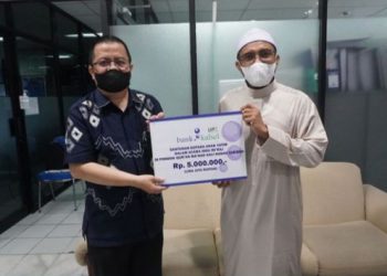 Bank Kalsel Berbagi Kebahagiaan untuk Anak Yatim Pondok Qur’an Mahad Aali Hasan Taribeh