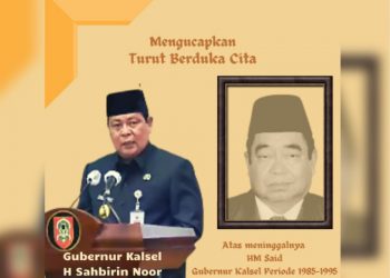 Paman Birin Berduka Atas Meninggalnya Gubernur Kalsel Periode 1985-1995 HM Said