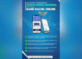 Pembayaran Pajak Kendaraan Bermotor Bisa Melalui Aplikasi Bank Kalsel Online