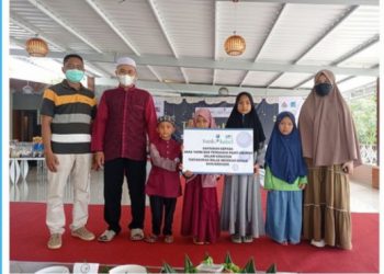 Dua Panti Asuhan Terima Paket Hidangan Sehat UPZ Bank Kalsel