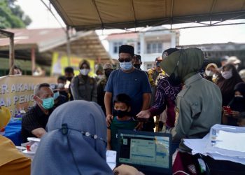 Paman Birin Semangati Anak Agar Mau Divaksin