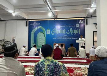 Wujud Syukur Di Usia Ke-58, Bank Kalsel Gelar Sholat Hajat dan Pemberian Santunan
