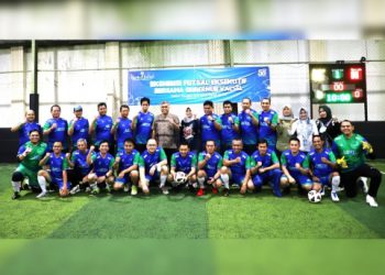 Pererat Silaturahmi, Bank Kalsel Gelar Eksibisi Futsal