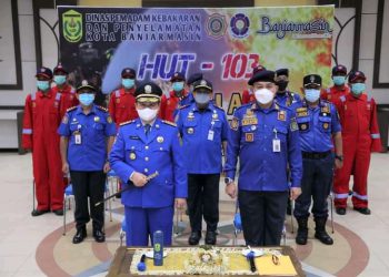 Damkar Lucurkan Aplikasi Sipidan dan Redkar pada HUT ke-103