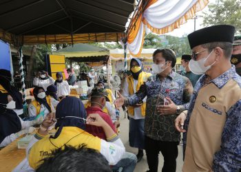 Vaksinasi Bergerak Sasar Kotabaru, 1.000 Dosis Vaksin Diserbu Warga