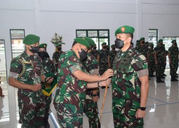 Pimpin Sertijab Dandim 1007/Banjarmasin, Danrem 101/Antasari : Segera Laksanakan Orientasi Tugas