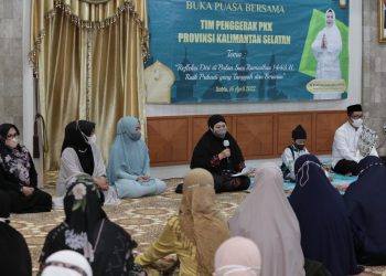 TP PKK Kalsel Memperkuat Ukhuwah Islamiyah Sekaligus Berbuka Puasa Bersama
