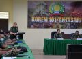 Tingkatkan Capaian Vaksinasi, Danrem 101/Antasari Motivasi Seluruh Dandim