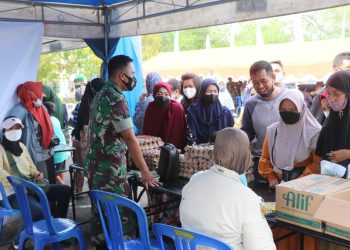 Wujudkan Kepedulian Sosial, Korem 101/Antasari Gelar Pasar Murah untuk Prajurit dan Masyarakat