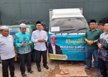 Gerakan Zairullah Center Bagikan 5000 Paket Bingkisan kepada Anak Yatim di Kalsel