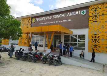 Hari Pertama Beroperasi Puskesmas Sungai Andai Sudah Melayani 27 Pasien