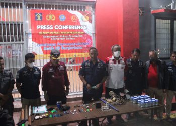 Giat Satops Patnal di Lapas Banjarbaru, Sejumlah Barang Terlarang Disita