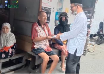 Bank Kalsel Salurkan Rp 1 Miliar untuk Kaum Mustahik