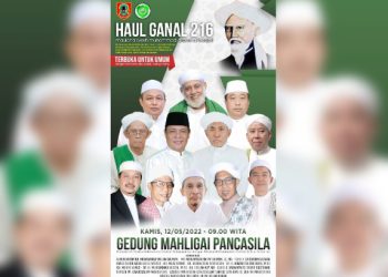 Haul Ganal ke-216 Datu Kalampayan Sedang Berlangsung di Mahligai Pancasila