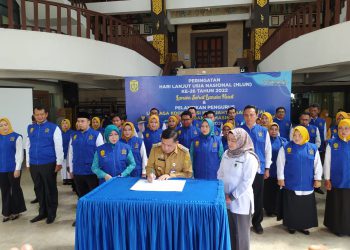 LK2S Banjarmasin Dilantik saat Peringatan Hari Lansia, Walikota Berharap Permasalahan Sosial dapat Ditangani