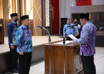 76 Pejabat Pemko Banjarmasin Dilantik, Walikota Tekankan Hal Ini