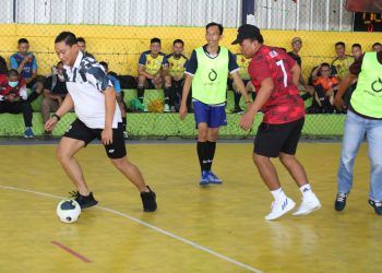 Tambah Semangat Kebersamaan, Kanwil Kemenkumham Kalsel Gelar Futsal Competition