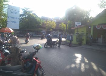 Melawan Arus di Jalan RE Martadinata, Belasan Pengendara Terjaring Razia