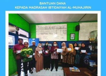 Bank Kalsel Berikan Bantuan Dana Operasional MI Al Muhajirin 