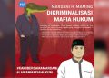 Hastag LawanMafiaHukum Jadi Trending Topic Twiter, Warga Berikan Dukungan untuk Mardani H Maming