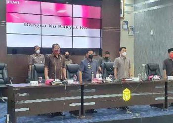 DPRD Banjarmasin Gelar Paripurna Raperda Pertanggungjawaban Pelaksanaan APBD 2021