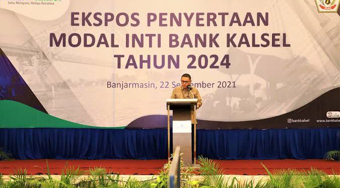 Ekspos Penyertaan modal untuk Bank Kalsel beberapa waktu lalu.