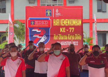 Kemenkumham Kalsel Implementasikan Semangat HDKD ke-77