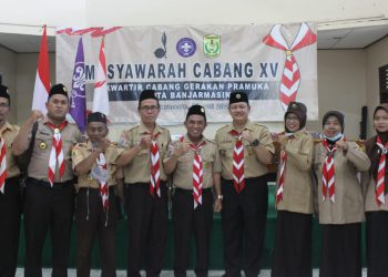 Jabat Ketua Kwarcab Pramuka Banjarmasin, Arifin Noor Ajak Pemuda Ikut Berkontribusi