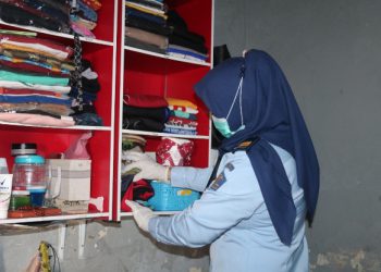 Srikandi Pemasyarakatan Beraksi Tegakkan Kamtib di LPP Martapura