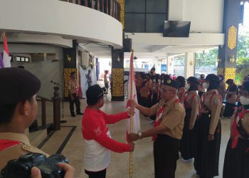 Kontingen Pramuka Banjarmasin Ikuti 27 Kegiatan di Jamnas ke-XI Cibubur