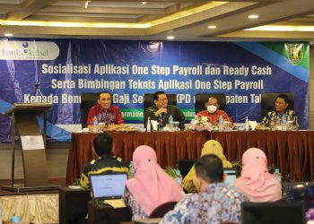 Bank Kalsel Gelar Sosialisasikan Ready Cash & One Step Payroll ke SKPD Pemkab Tabalong