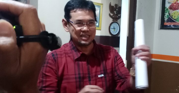 Ketua Pansus Raperda Retribusi Penggunaan TKA Gusti Yasni Iqbal. (foto : smr)