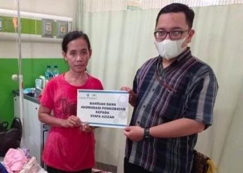 Bank Kalsel Bantu Akomodasi Pengobatan Balita Penderita Penyumbatan Usus