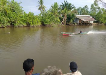 Sudah Sebulan Kerap Muncul, Warga Berharap Buaya Segera Ditangkap 