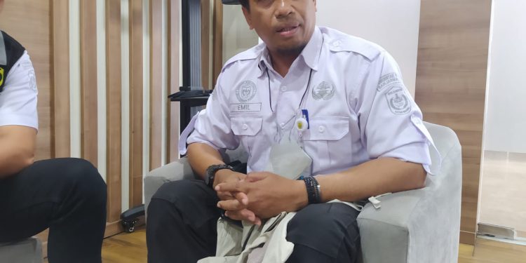 Kabid Cipta Karya pada Dinas PUPR Banjarmasin Emil. (foto : shn)