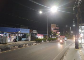 Sudah 95 Persen Lampu PJU dan Lingkungan di Banjarmasin Berganti ke LED 
