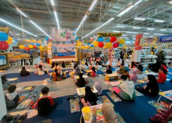 Banjarmasin, Banjarbaru, Martapura Borong Trophy Lomba Mewarnai di Harjad Banjarmasin dan HUT Iloenx Enterprise