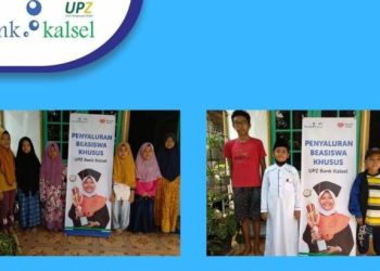 18 Anak Yatim dan Dhuafa dapat Beasiswa Bank Kalsel