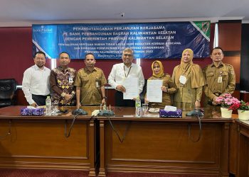 Disperkim Kerjasama dengan Bank Kalsel Salurkan Dana Rehabilitasi RTLH