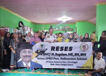 Sepekan Reses di HSU, Supian HK Banyak Terima Aspirasi Perbaikan Jembatan