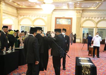 Dilantik Menag RI, Dewan Hakim, Pengawas dan Panitera MTQ Nasional Diingatkan Jaga Netralitas